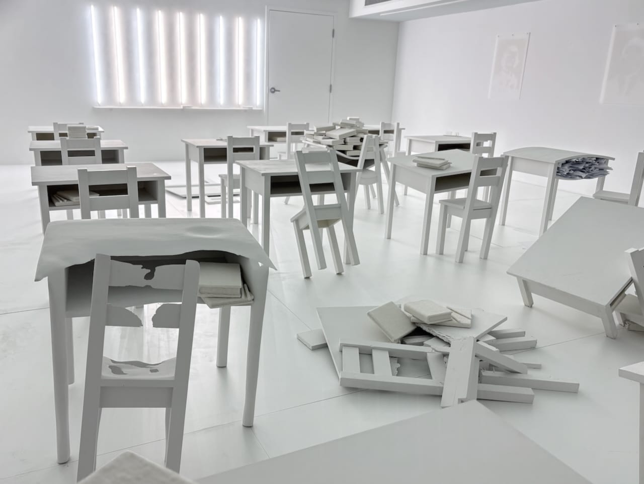 'What Remains...' (back left) - Julie Levesque